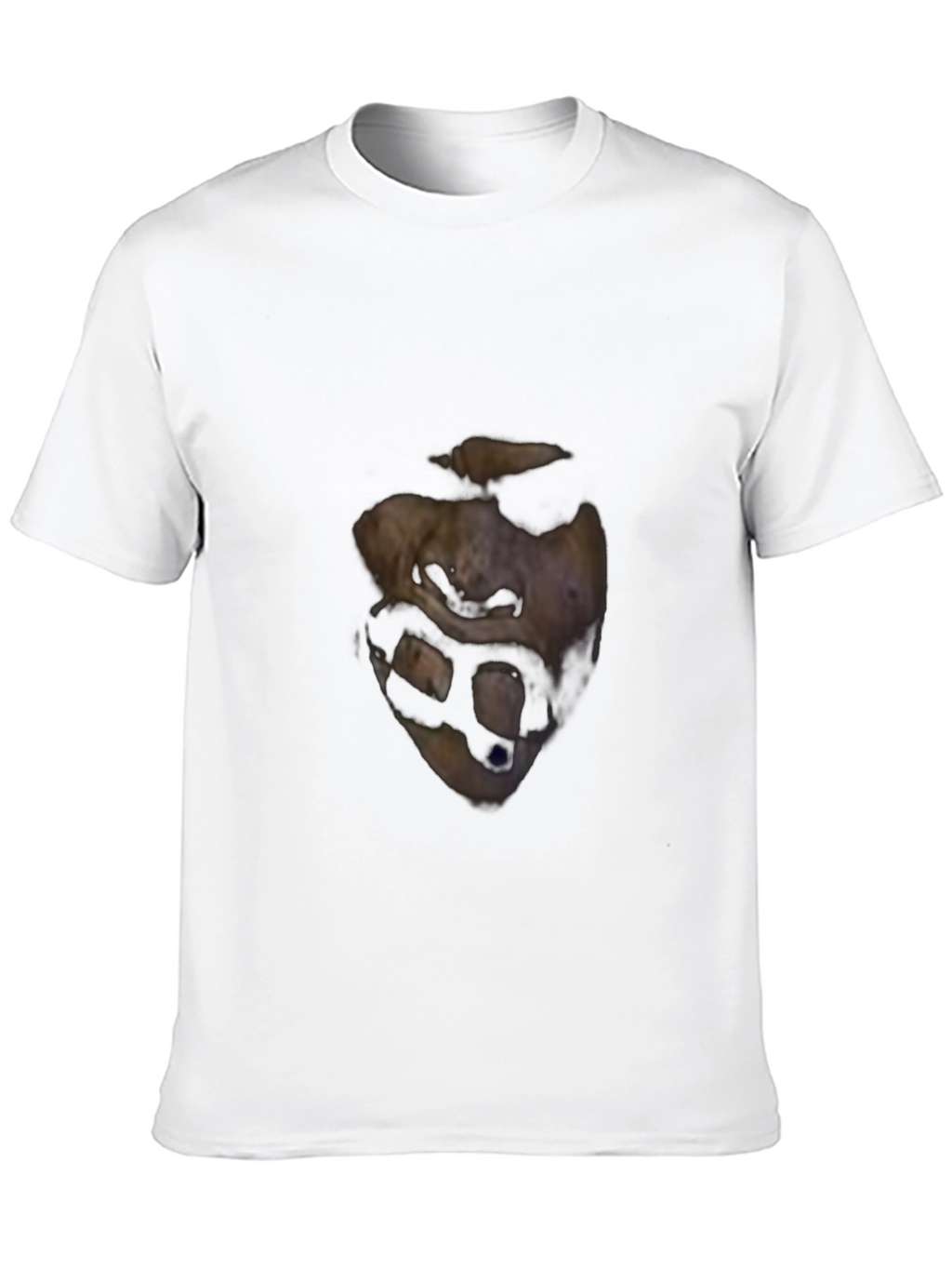 Unique Graphic Print Black T-Shirt