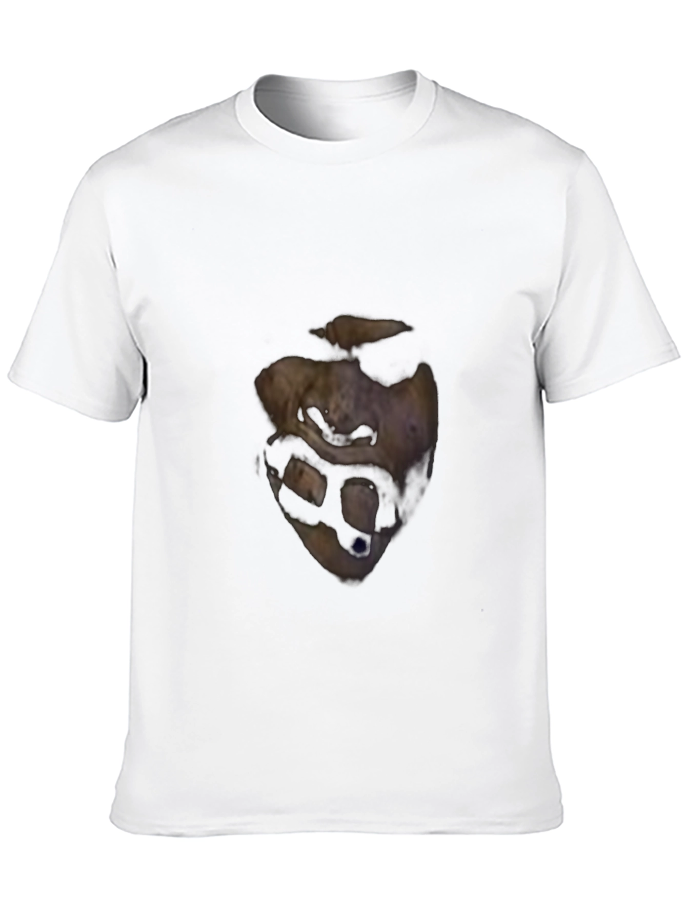 Unique Graphic Print Black T-Shirt