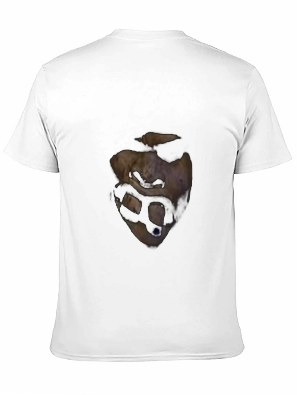 Unique Graphic Print Black T-Shirt