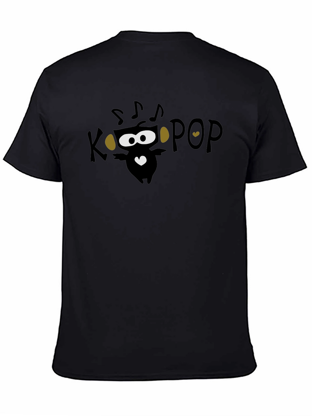 K-Pop Music Lover Black Graphic Tee