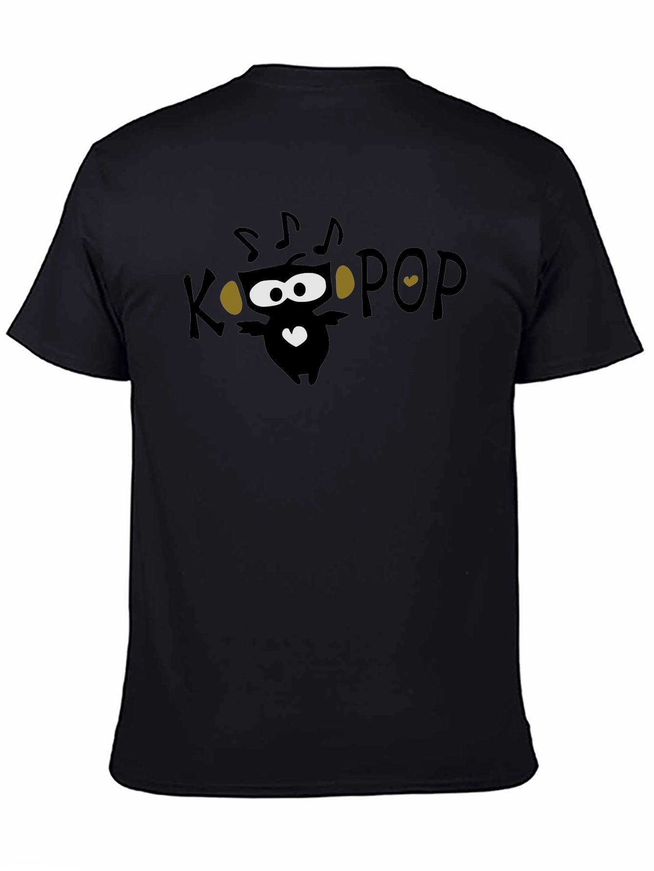 K-Pop Music Lover Black Graphic Tee