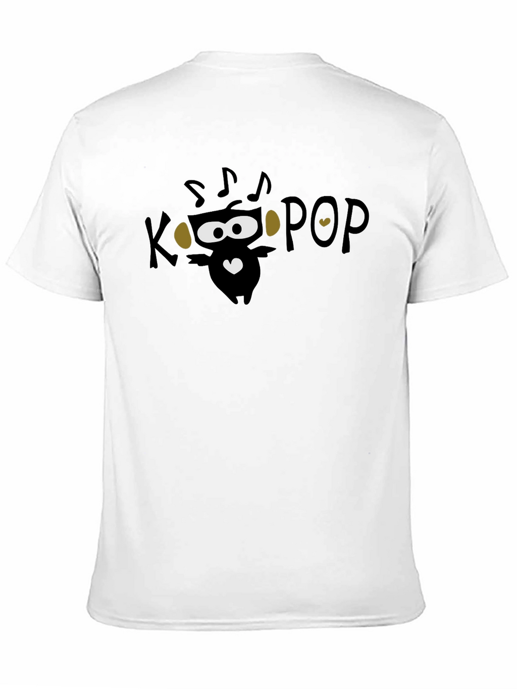 K-Pop Music Lover Black Graphic Tee