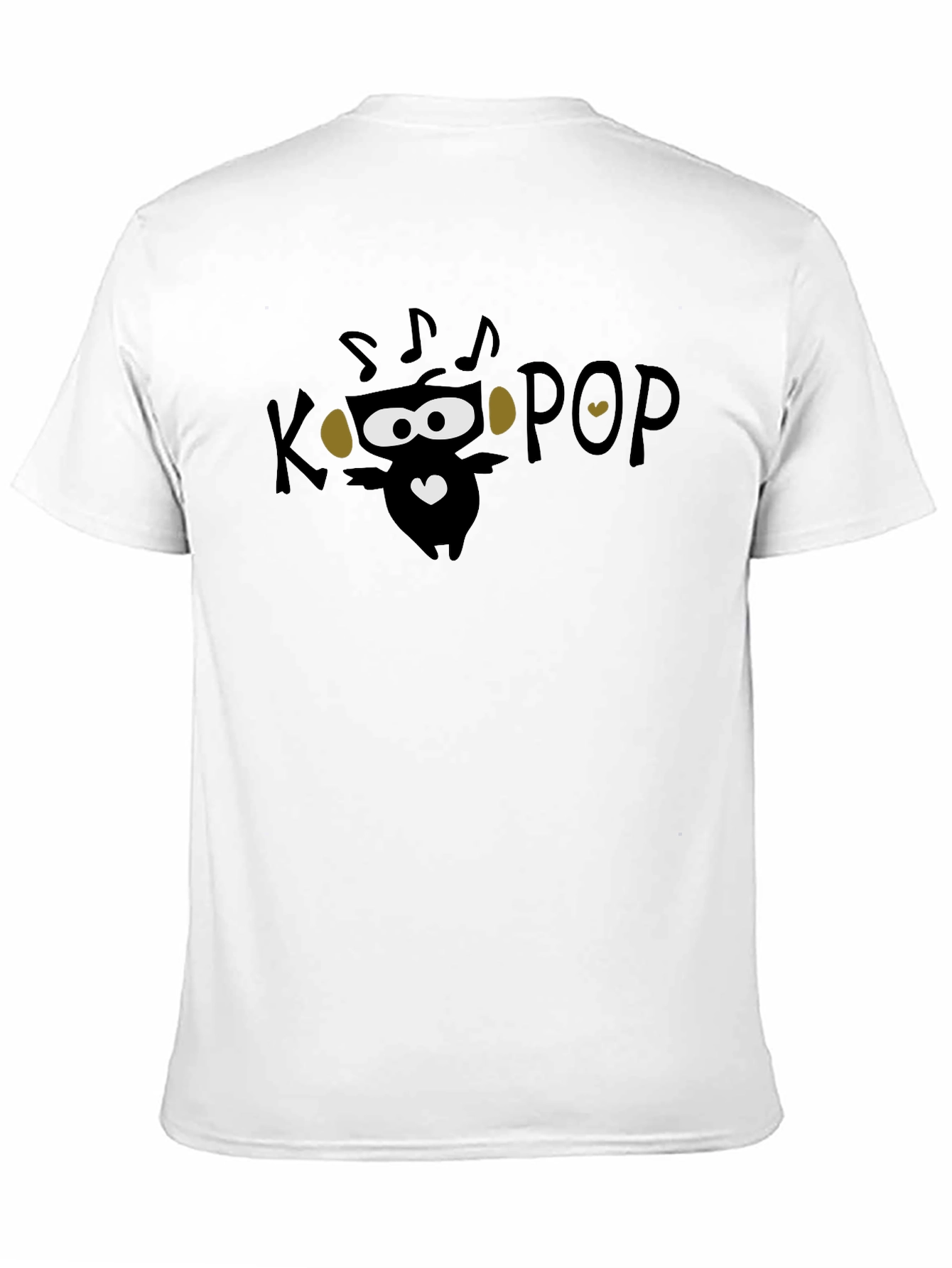 K-Pop Music Lover Black Graphic Tee