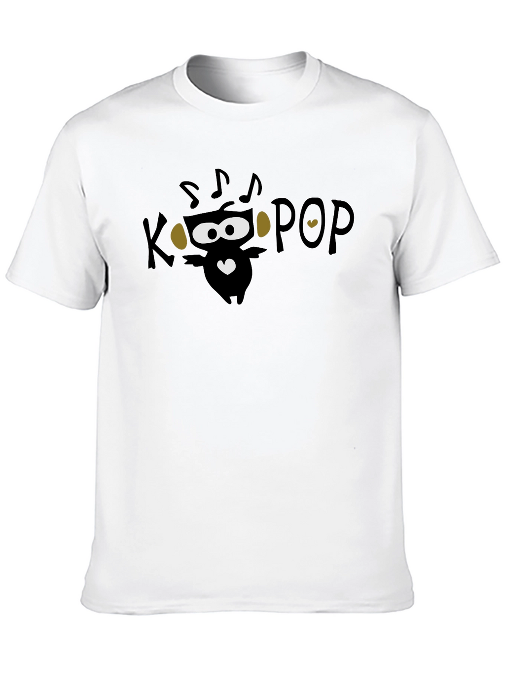K-Pop Music Lover Black Graphic Tee