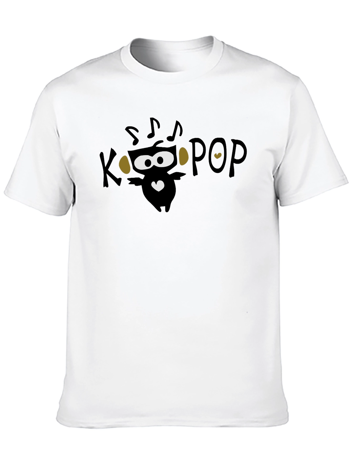 K-Pop Music Lover Black Graphic Tee