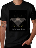 Moth Graphic Tee - Fly East Towards The Sun