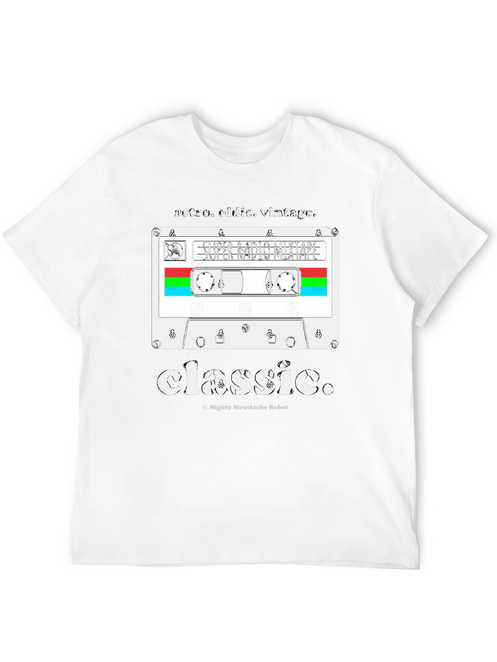 Retro Radio Mixtape T-Shirt - Classic Design