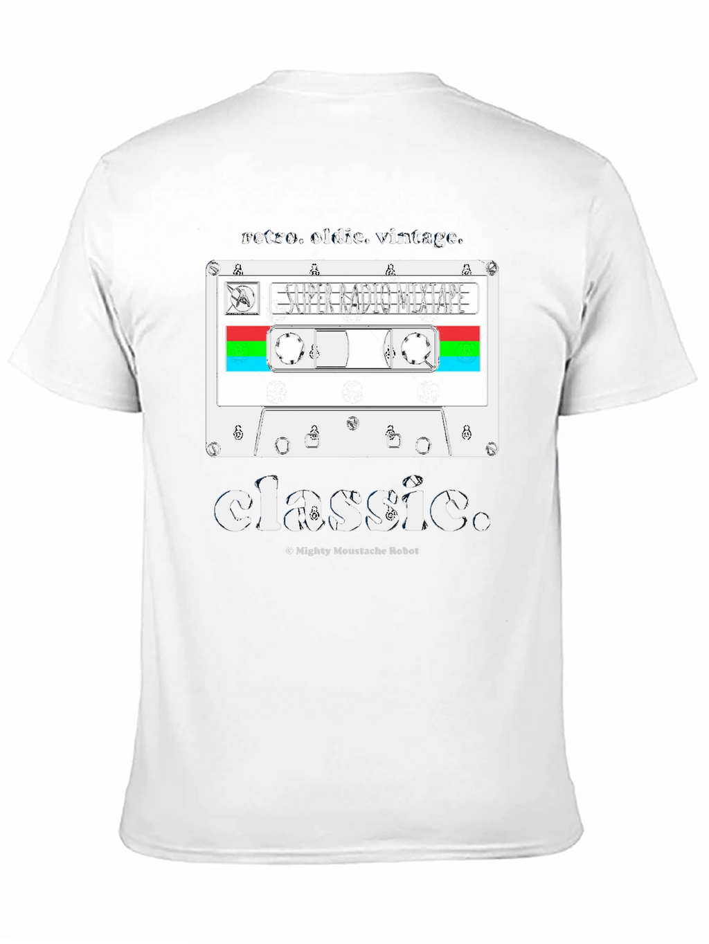 Retro Radio Mixtape T-Shirt - Classic Design