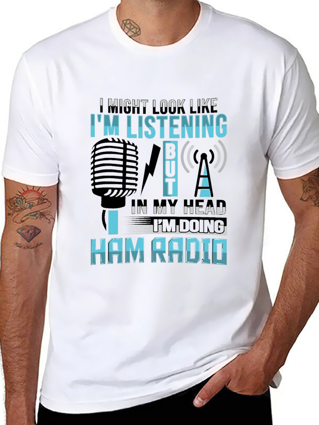 Ham Radio T-Shirt - Im Listening