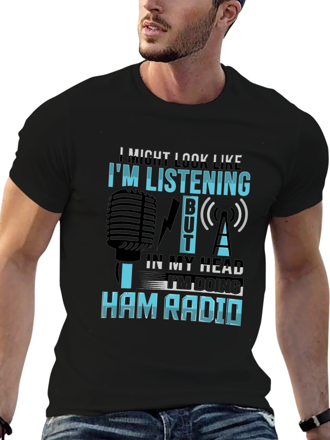 Ham Radio T-Shirt - Im Listening