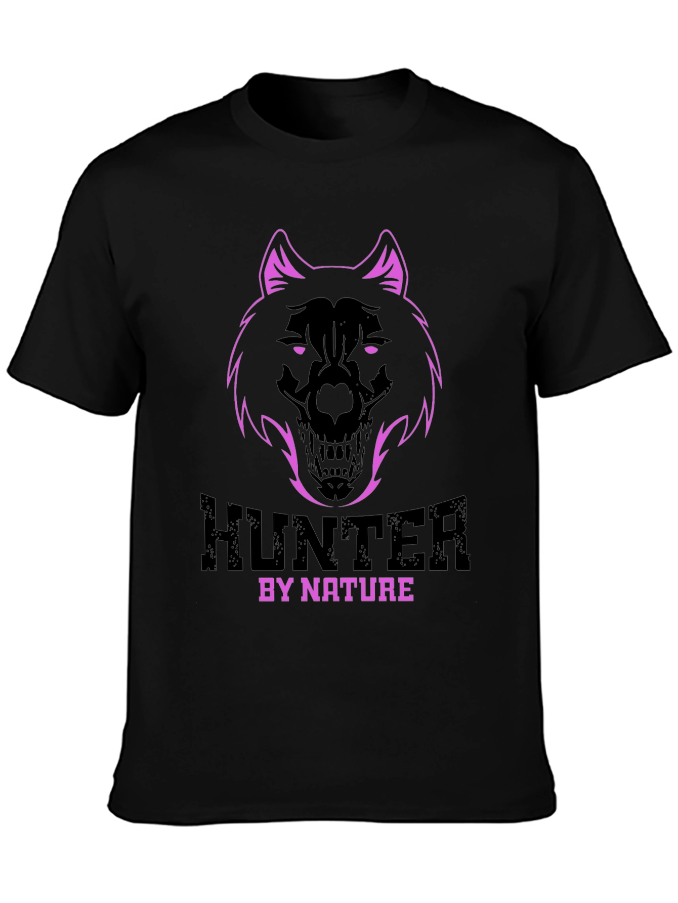 Hunter By Nature Graphic T-Shirt - Black