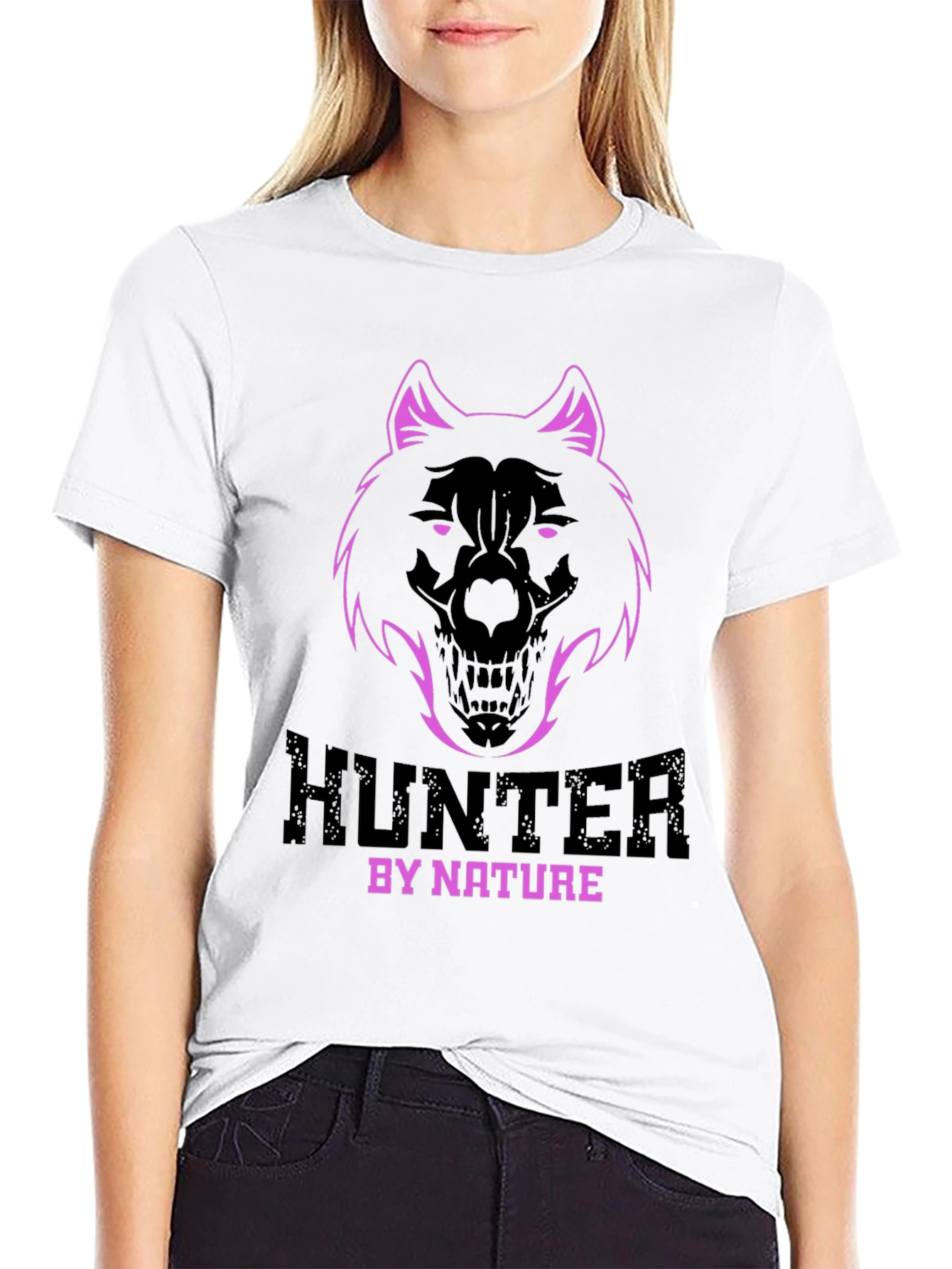 Hunter By Nature Graphic T-Shirt - Black