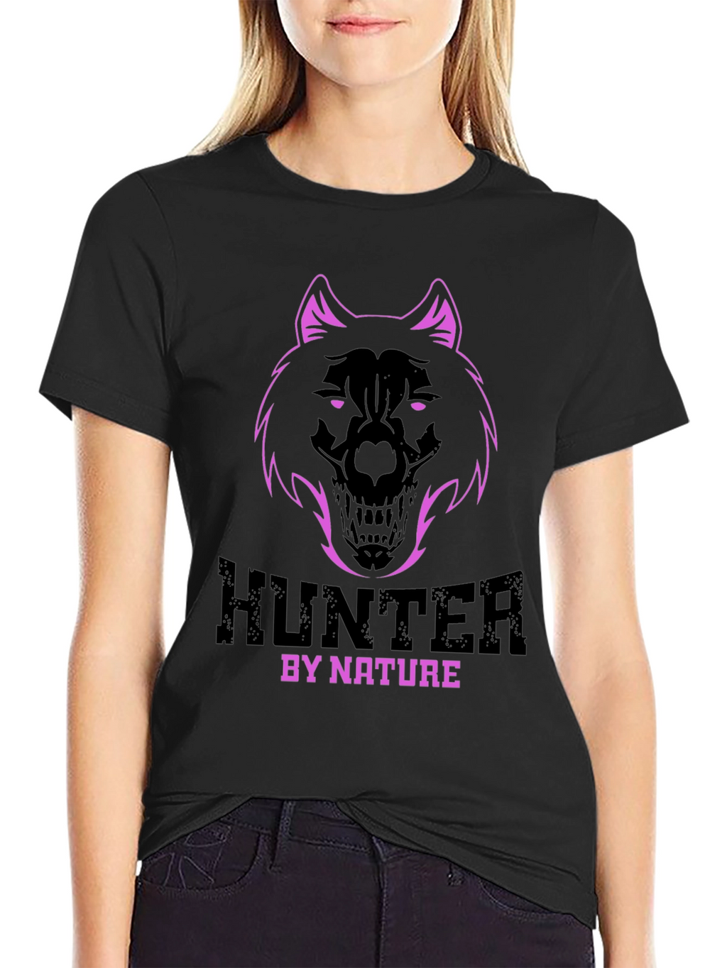 Hunter By Nature Graphic T-Shirt - Black