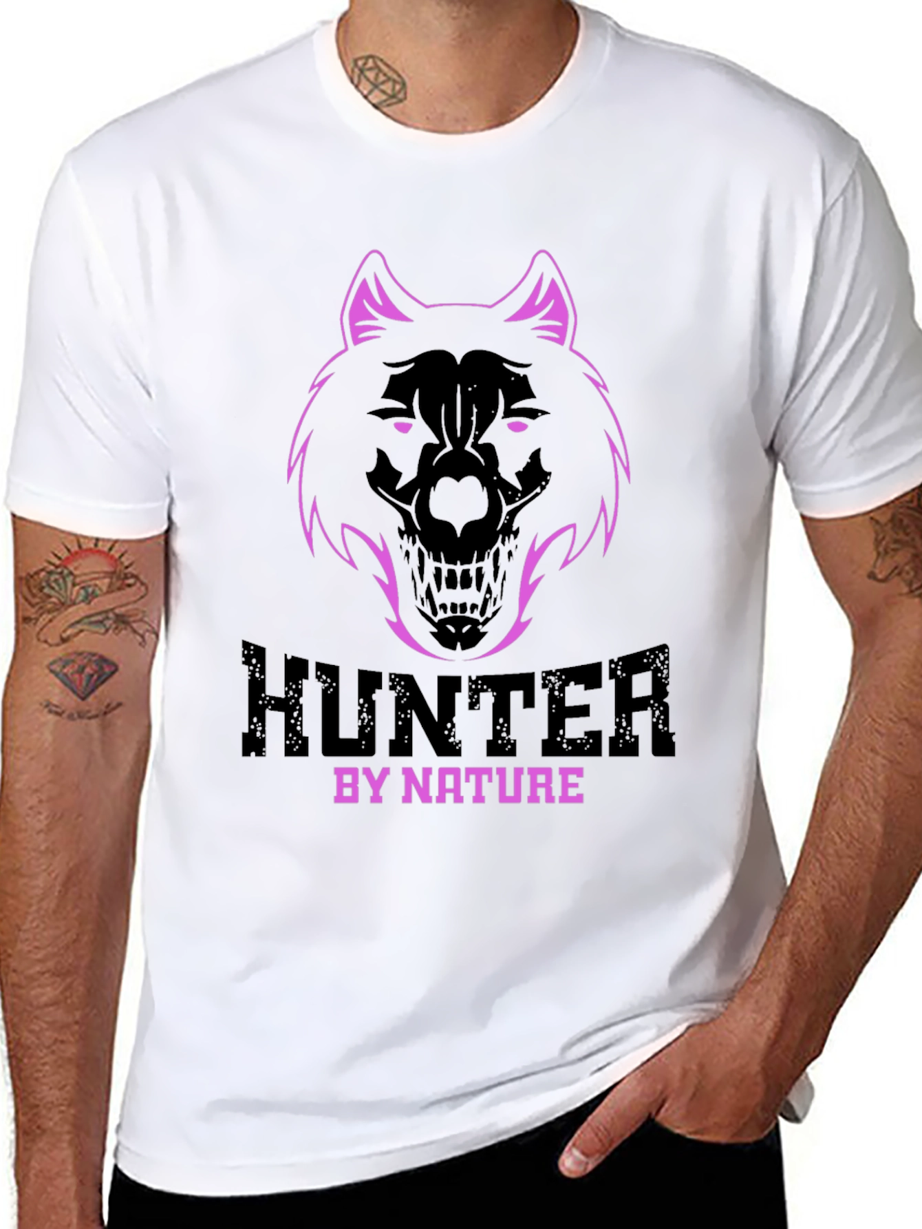 Hunter By Nature Graphic T-Shirt - Black