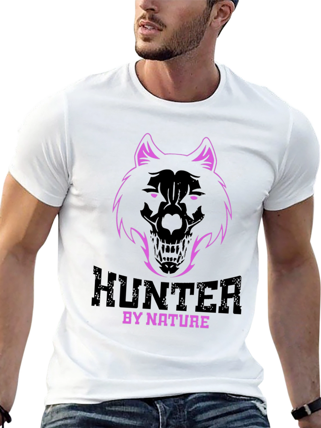 Hunter By Nature Graphic T-Shirt - Black