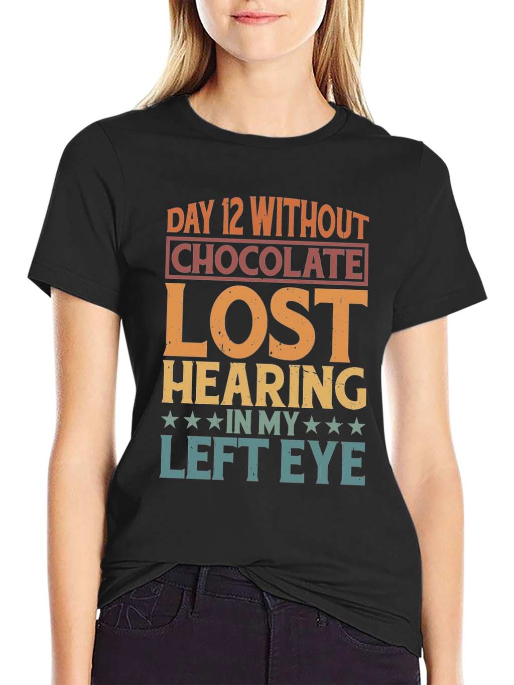 Funny Day 12 Without Chocolate T-Shirt
