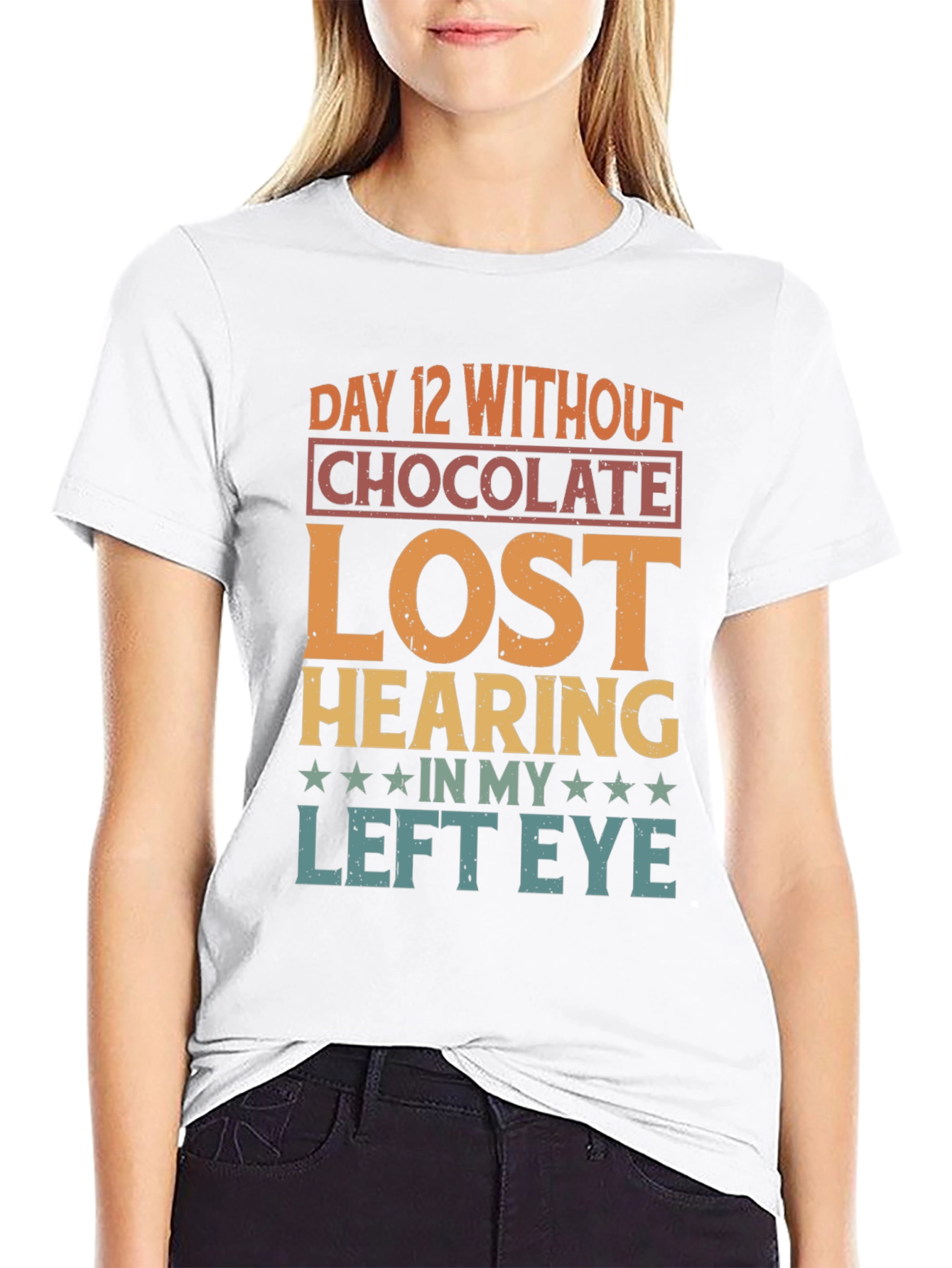 Funny Day 12 Without Chocolate T-Shirt
