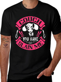 Couch You Have Slain Me Dog Graphic Tee