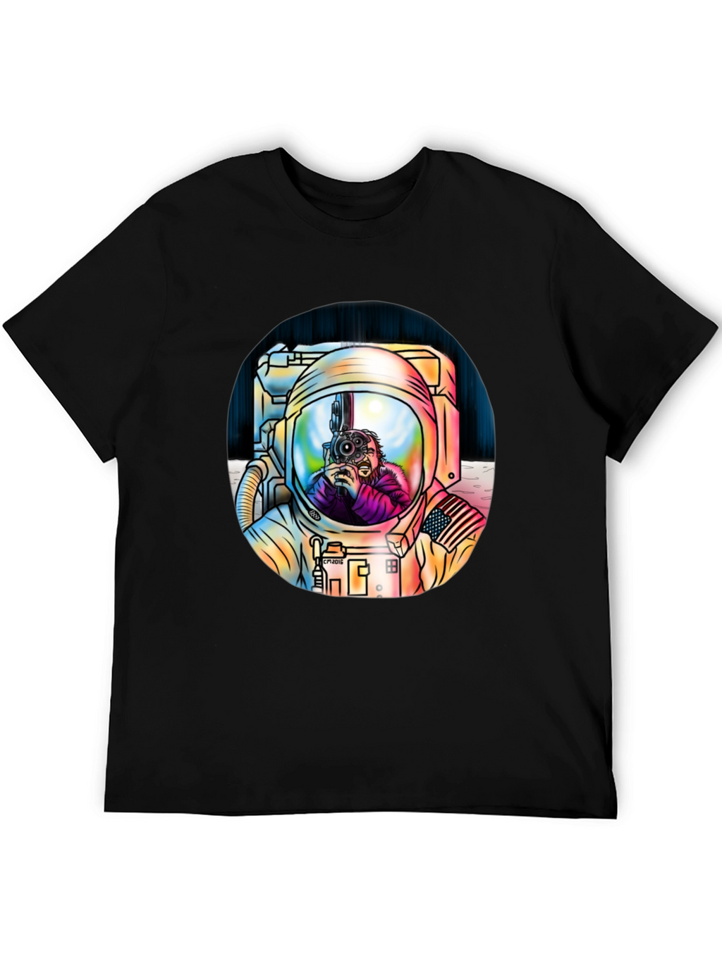 Astronaut Photographer Graphic Tee