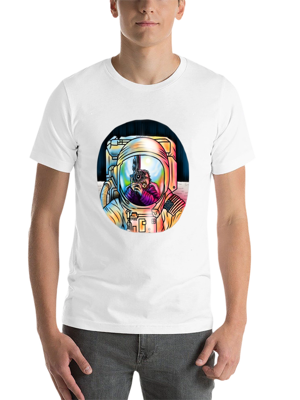 Astronaut Photographer Graphic Tee