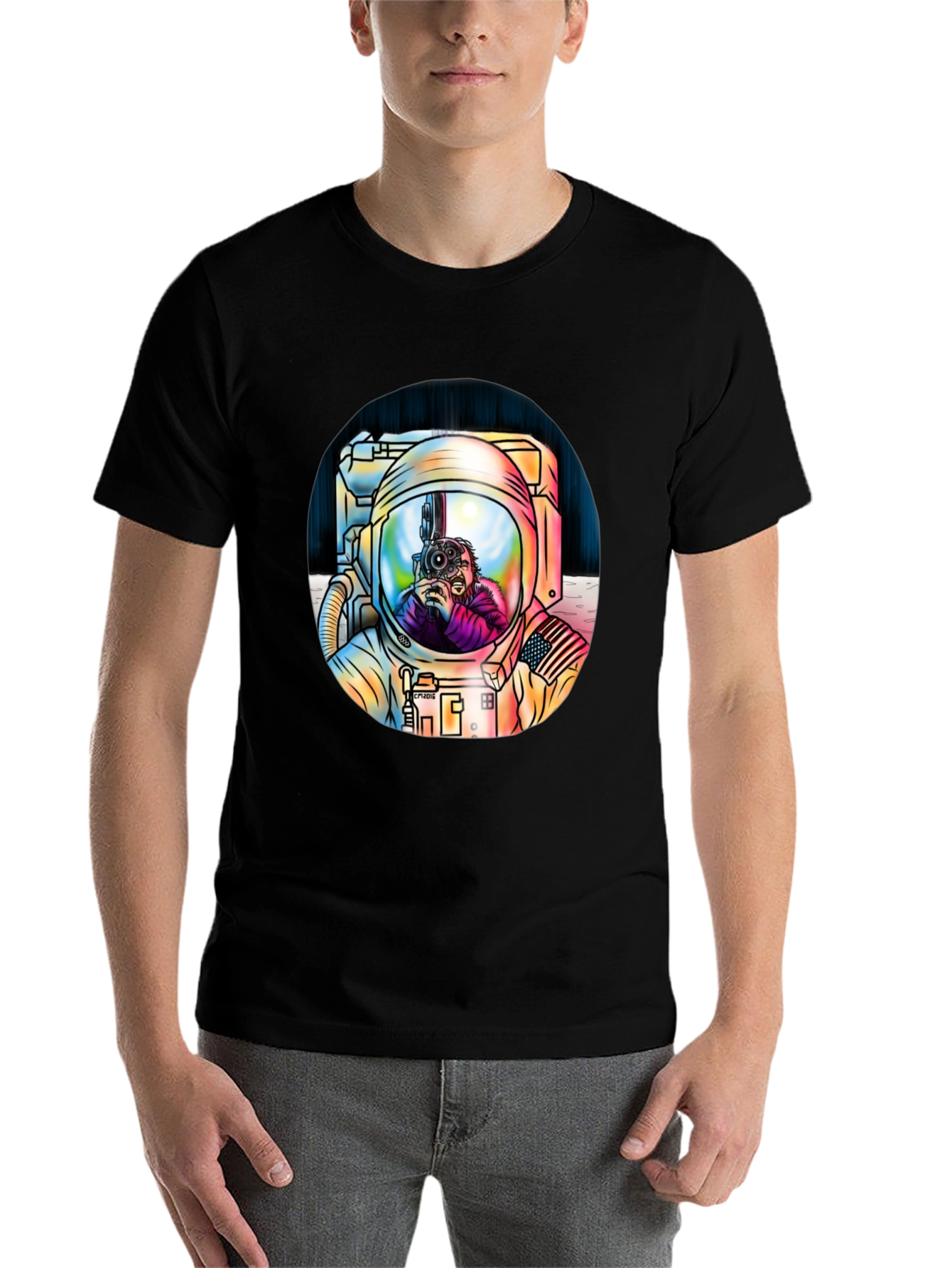 Astronaut Photographer Graphic Tee