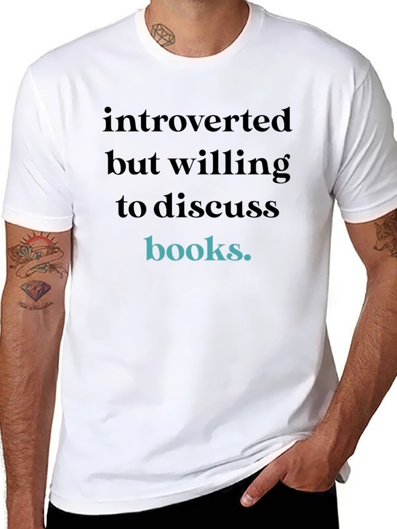 Introverted Book Lovers T-Shirt