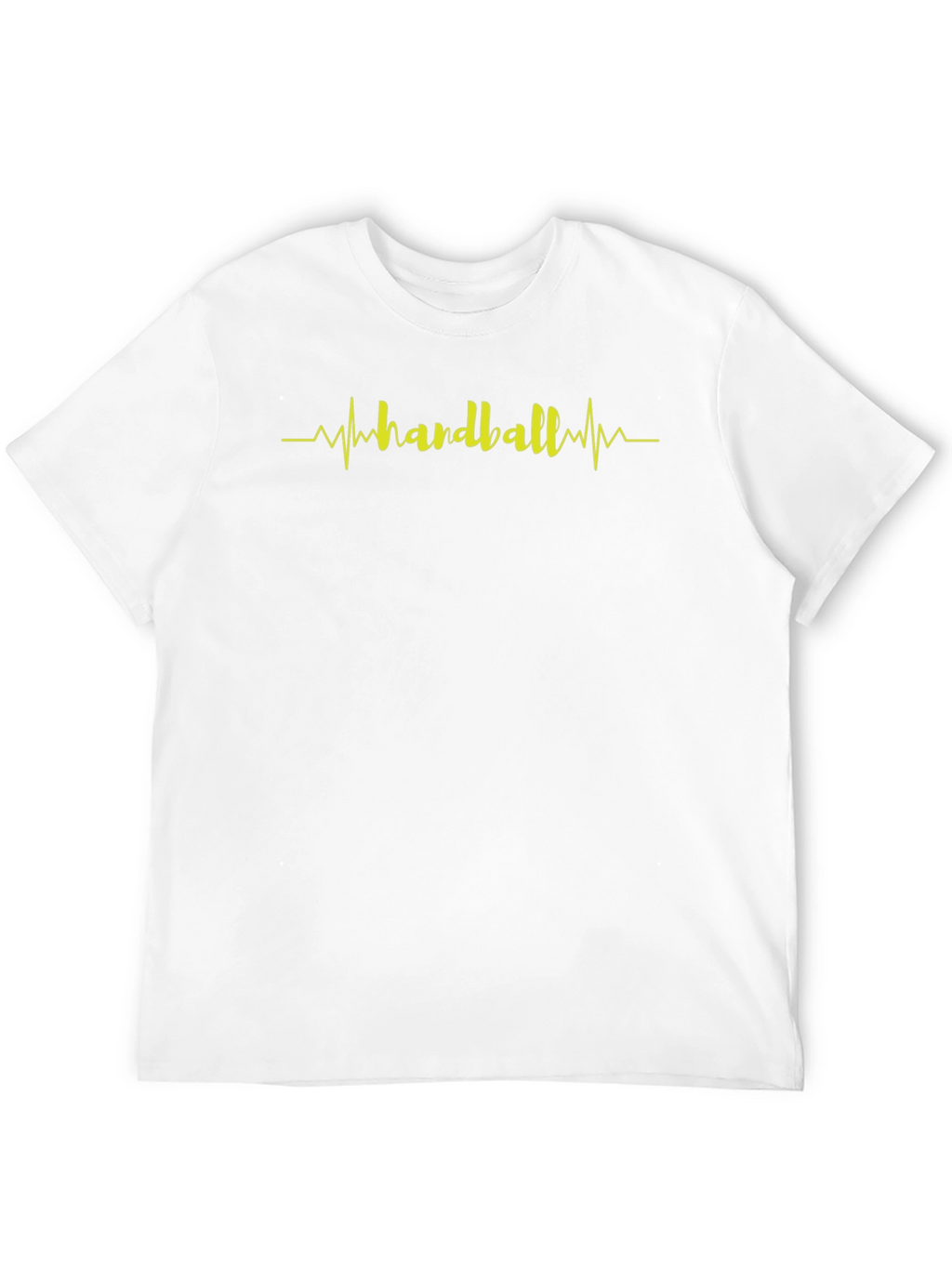 Handball Heartbeat Graphic Tee - Black T-Shirt