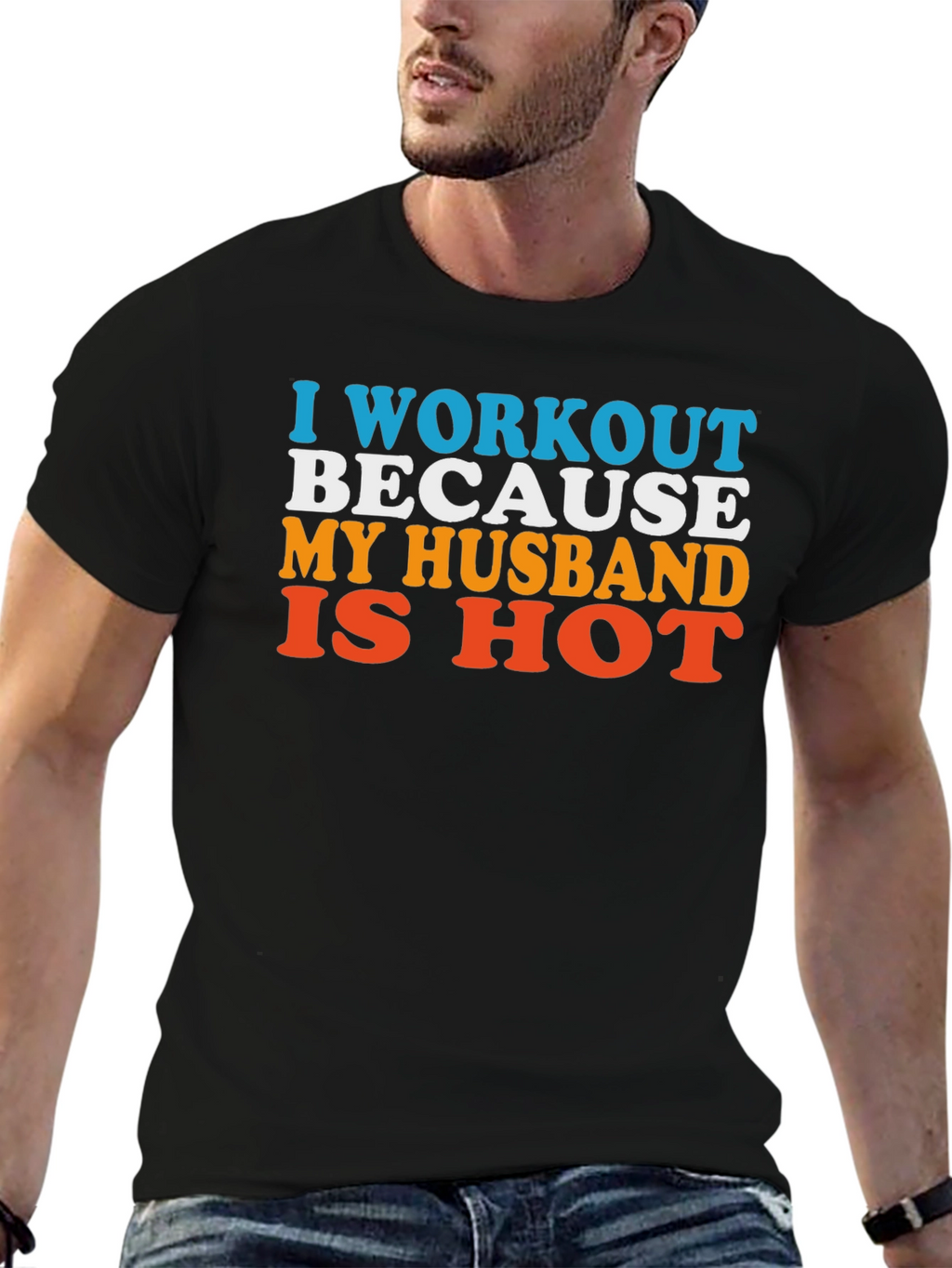 Funny Workout Husband T-Shirt
