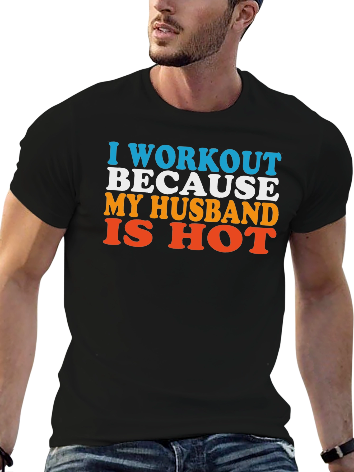 Funny Workout Husband T-Shirt