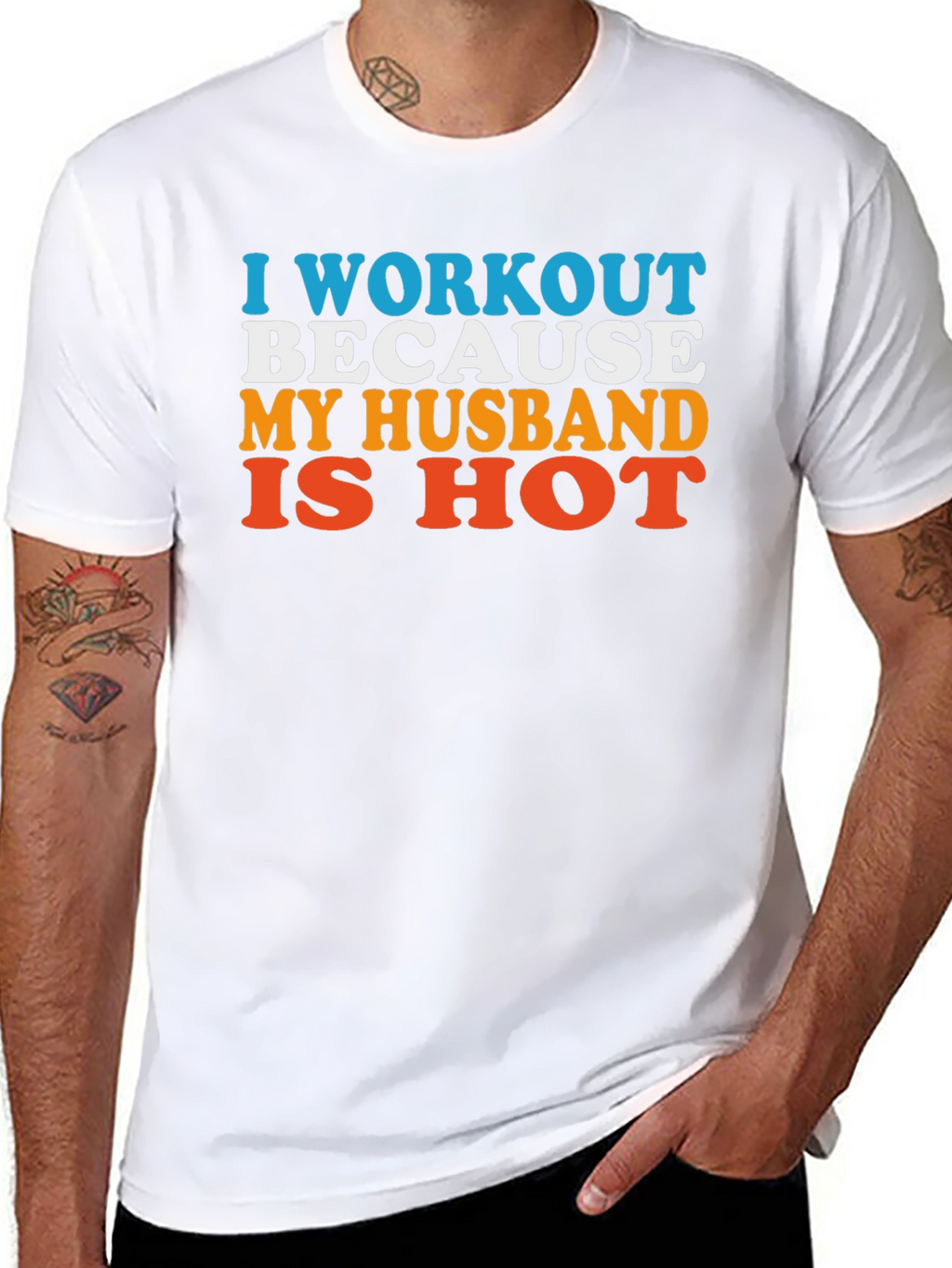 Funny Workout Husband T-Shirt