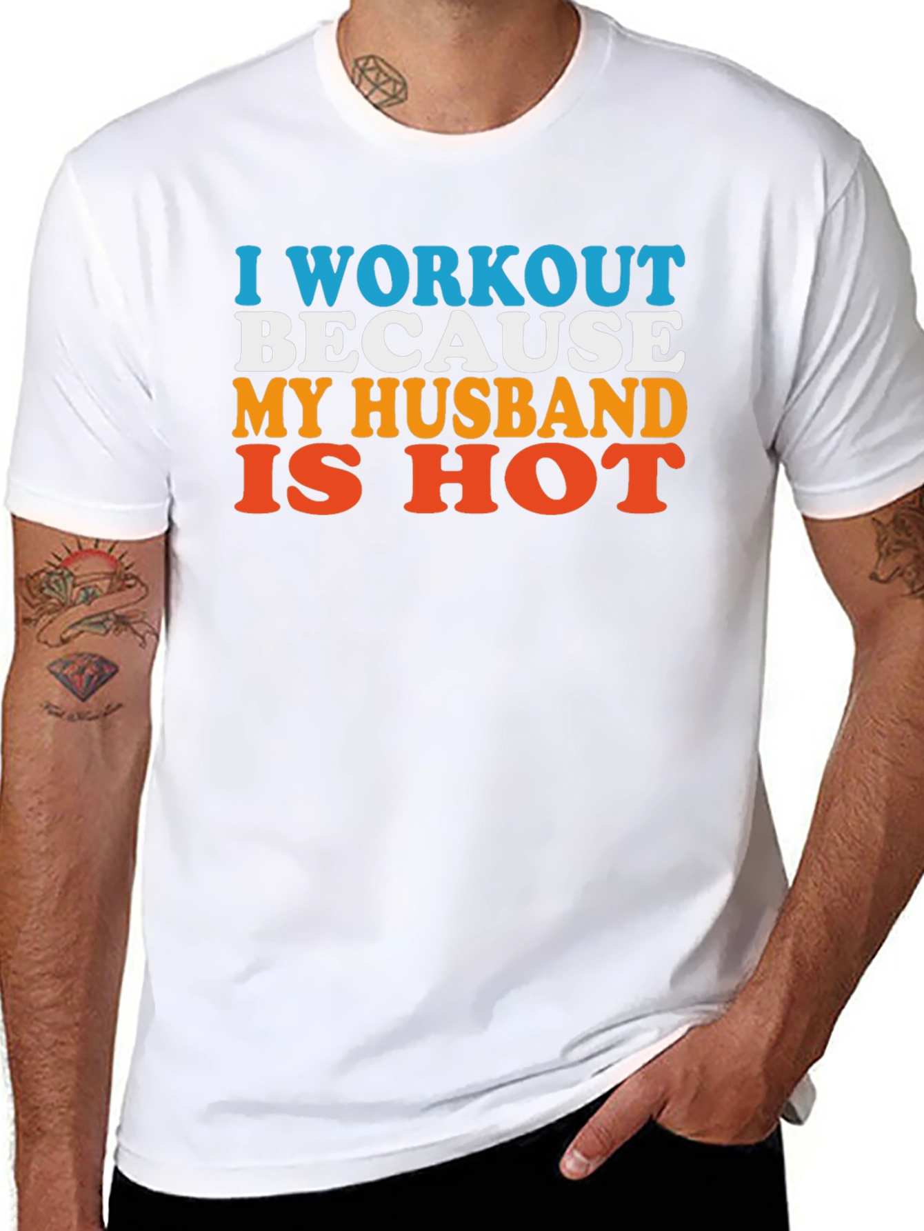 Funny Workout Husband T-Shirt