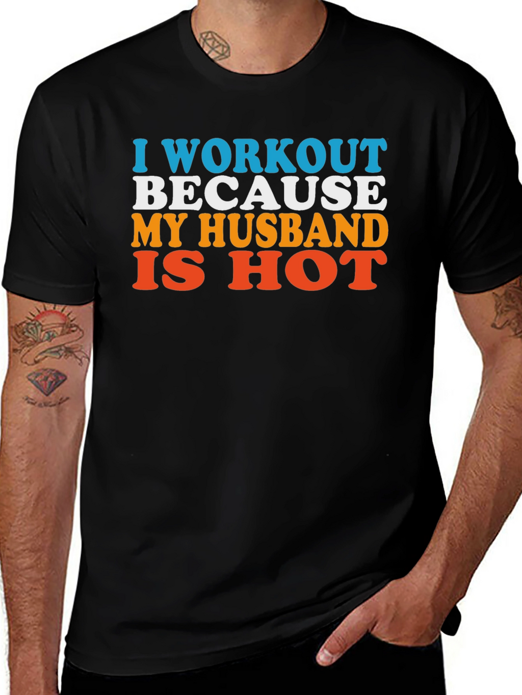 Funny Workout Husband T-Shirt