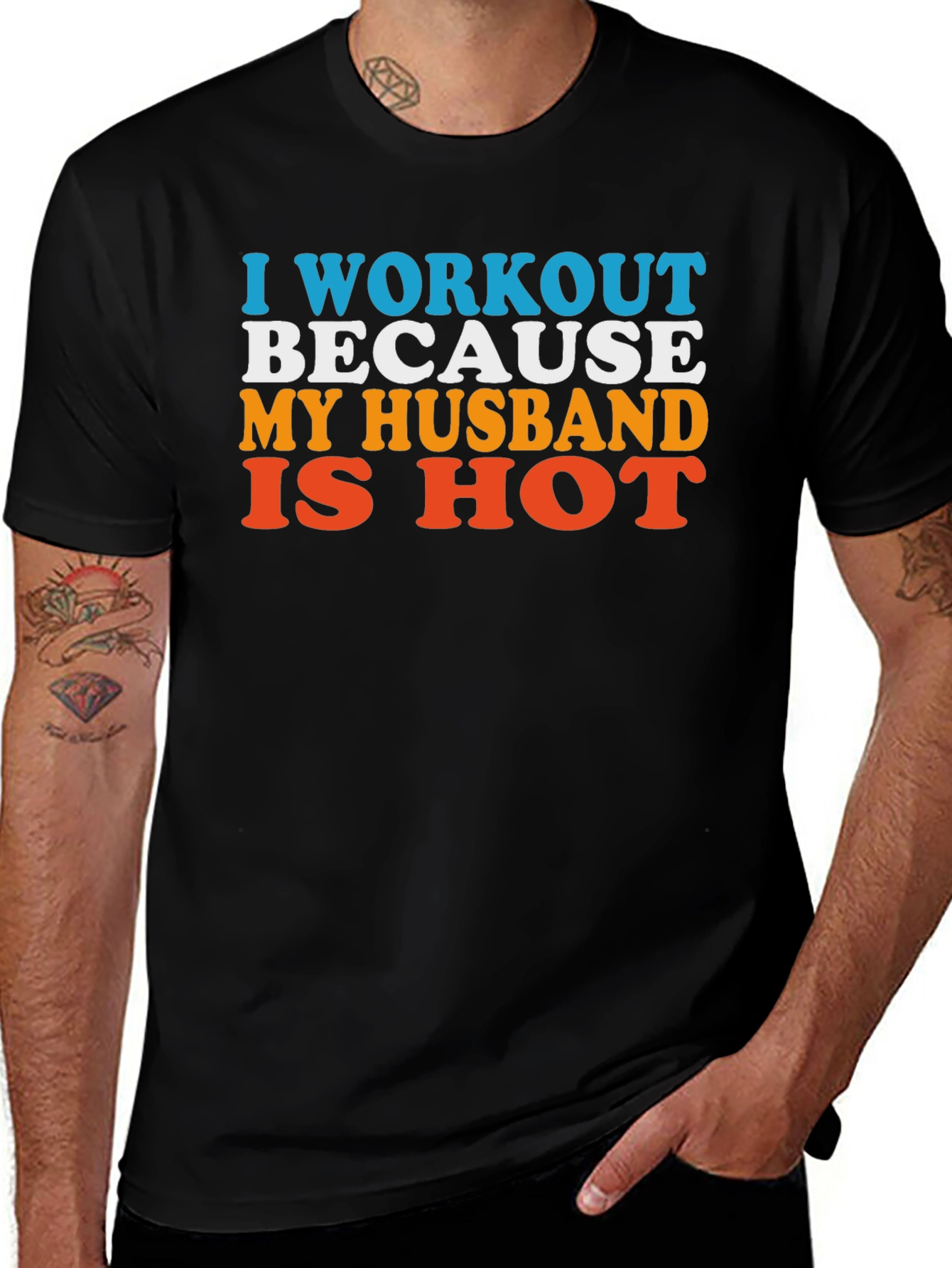 Funny Workout Husband T-Shirt