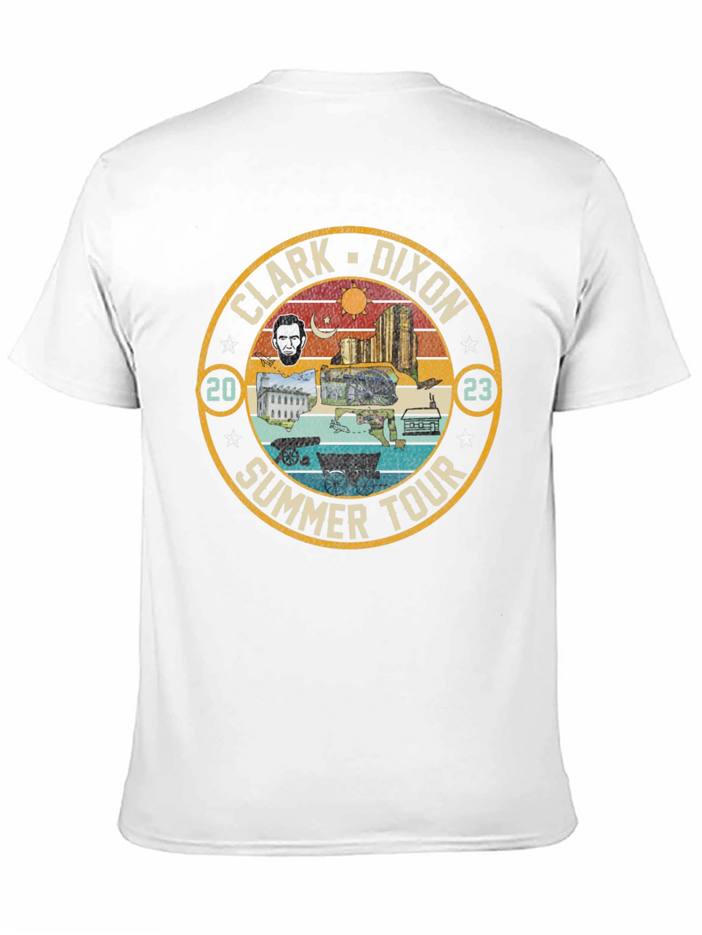 Clark Dixon Summer Tour Graphic T-Shirt