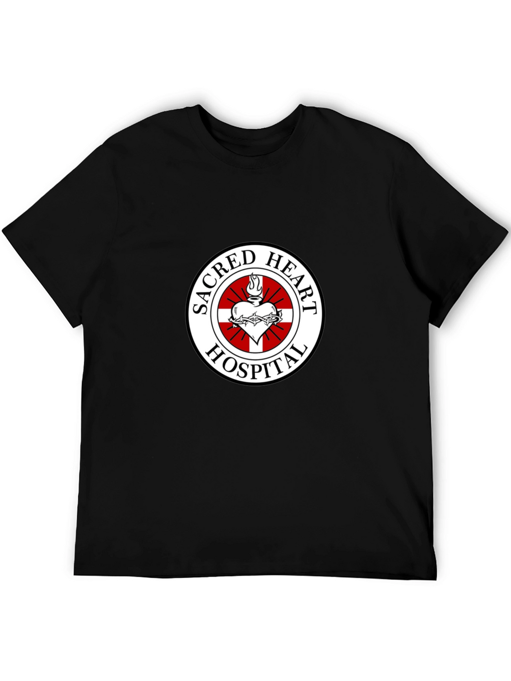 Sacred Heart Hospital T-Shirt - Black