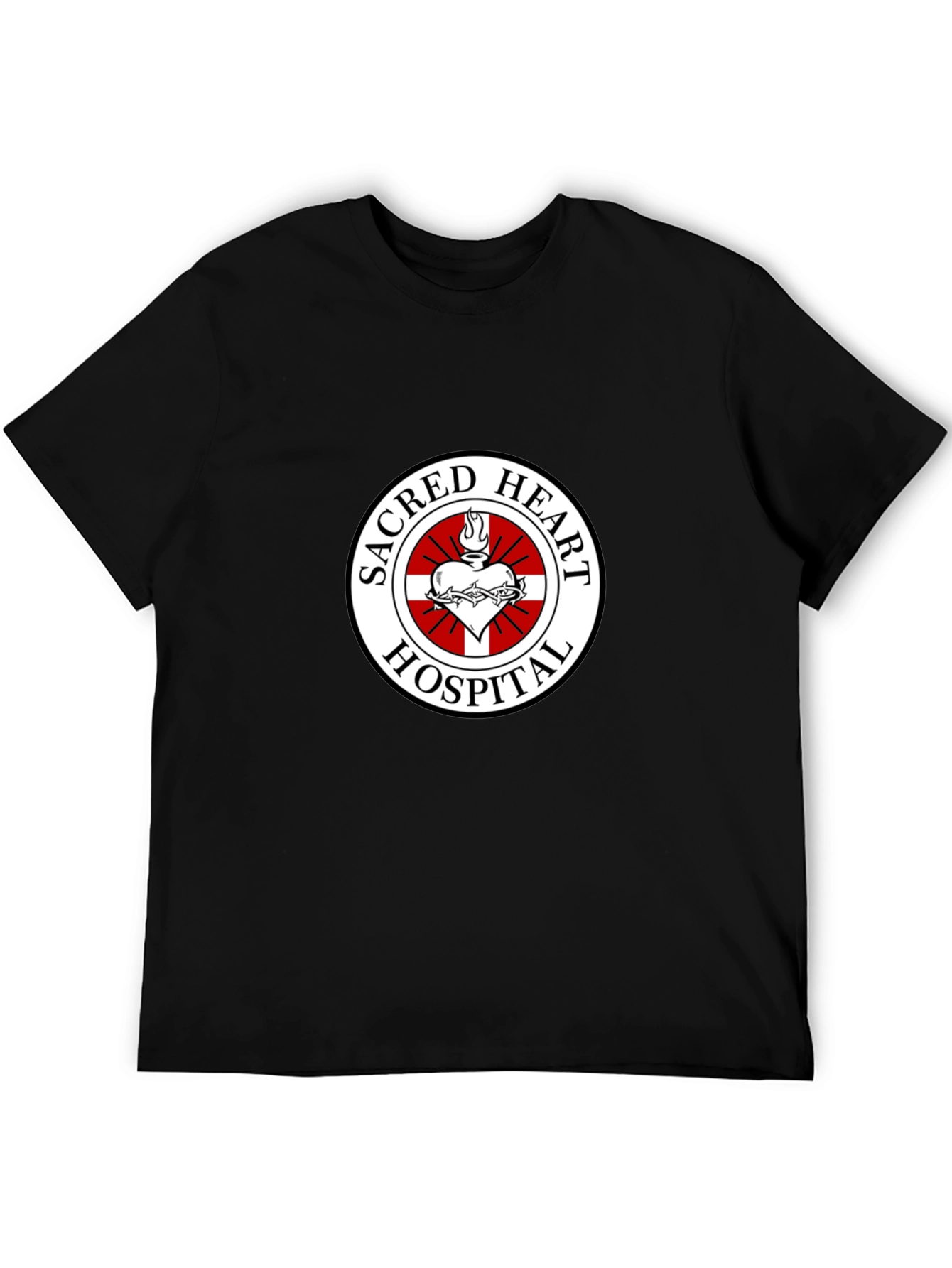Sacred Heart Hospital T-Shirt - Black
