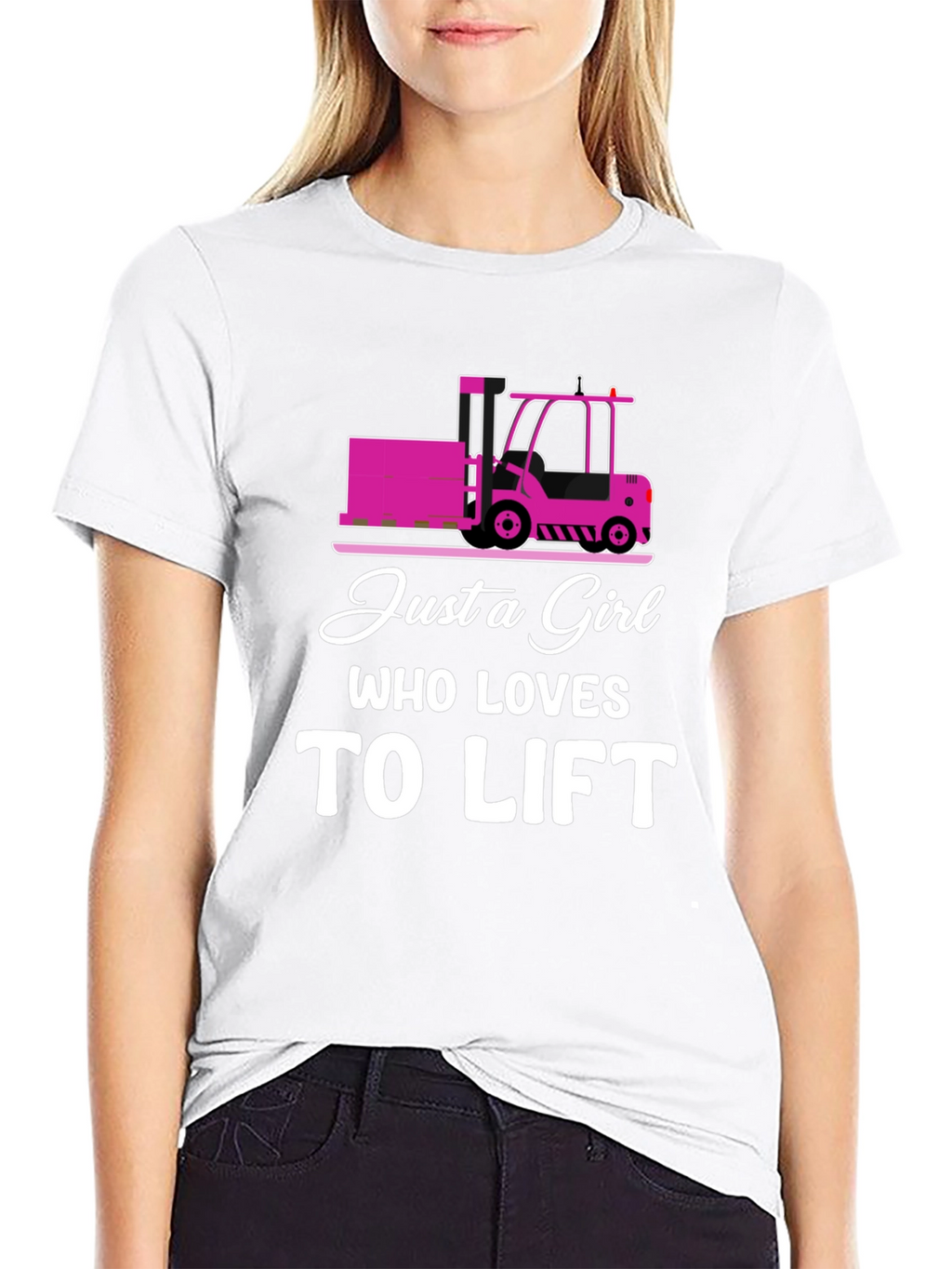 Just a Girl Who Loves to Lift T-Shirt