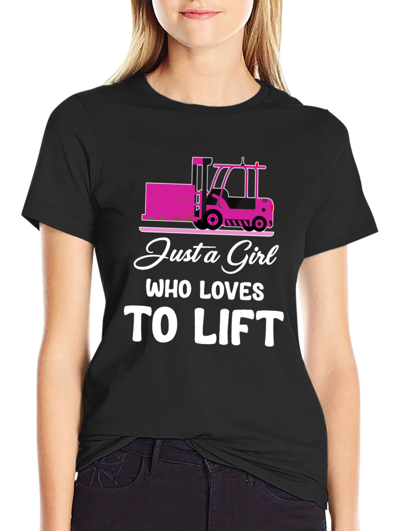 Just a Girl Who Loves to Lift T-Shirt