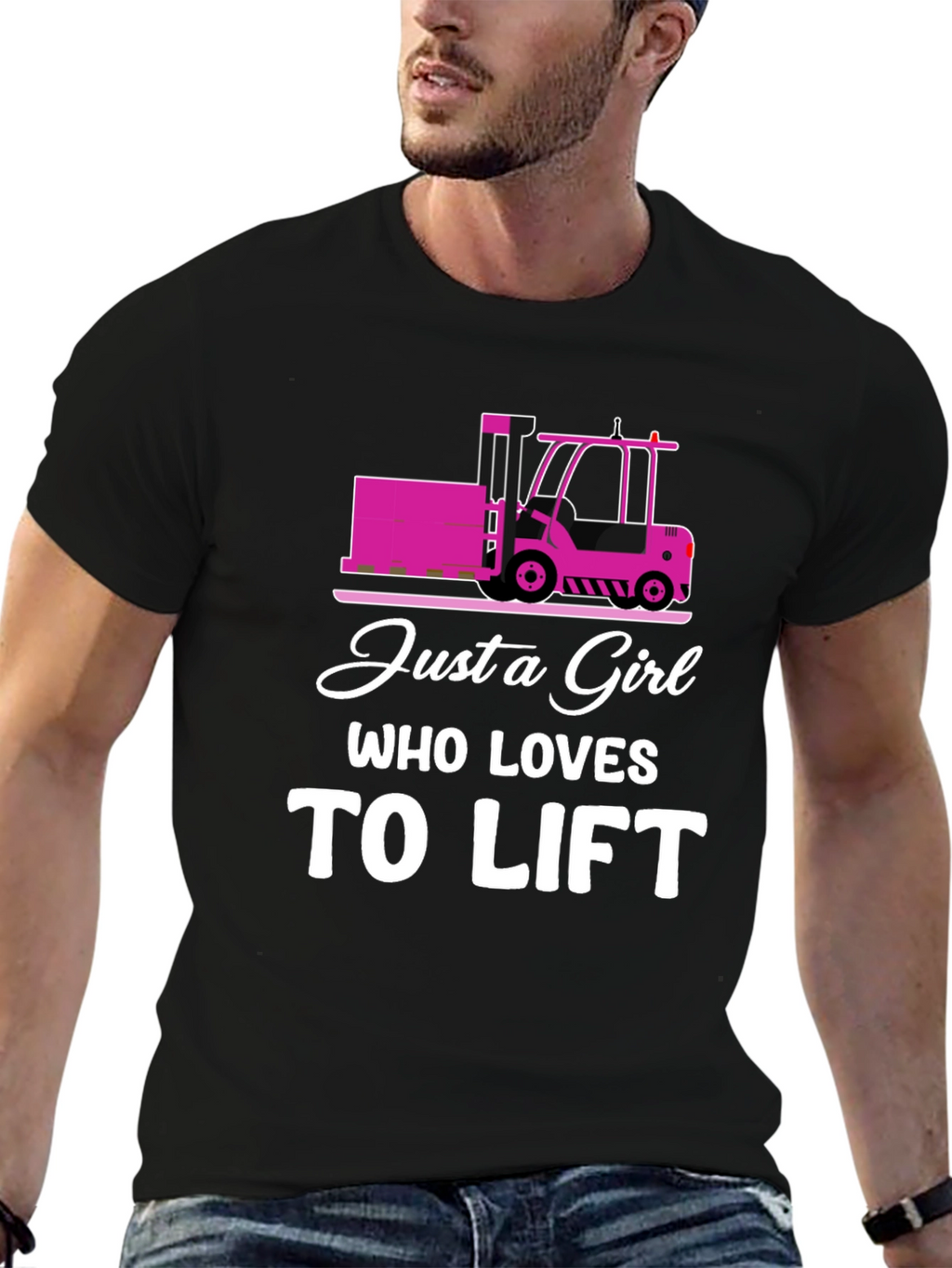 Just a Girl Who Loves to Lift T-Shirt