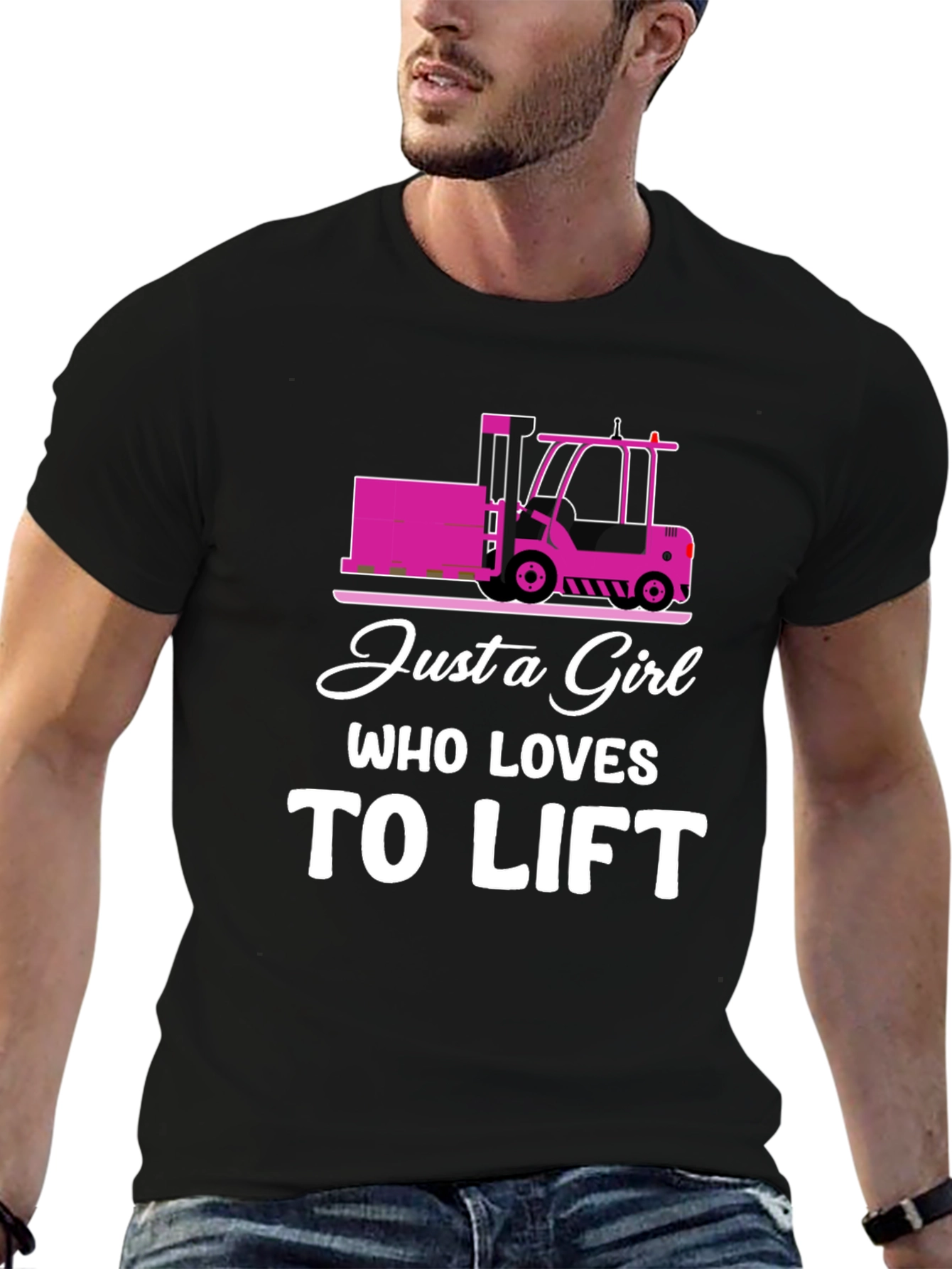 Just a Girl Who Loves to Lift T-Shirt