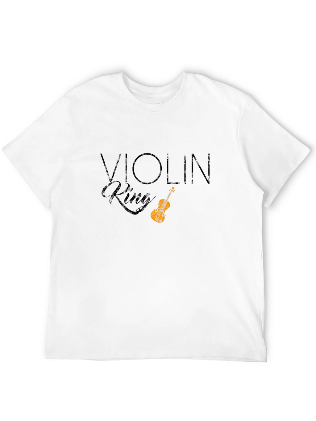 Violin King Graphic T-Shirt - Musicians Tee