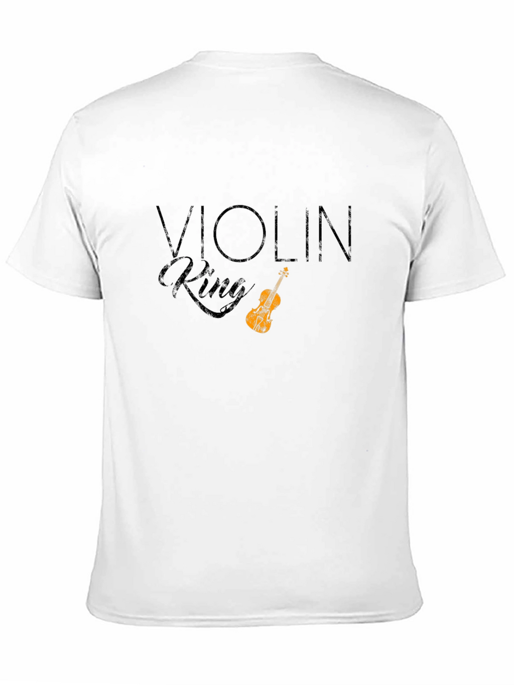 Violin King Graphic T-Shirt - Musicians Tee