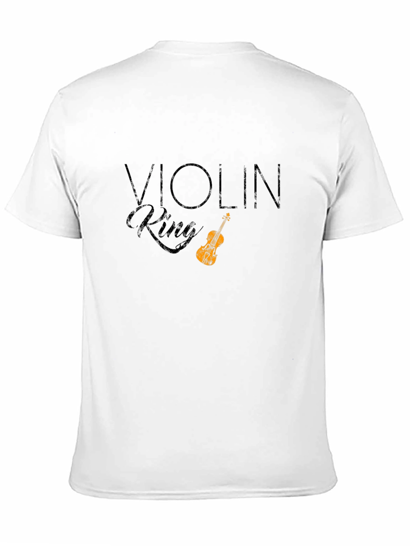 Violin King Graphic T-Shirt - Musicians Tee