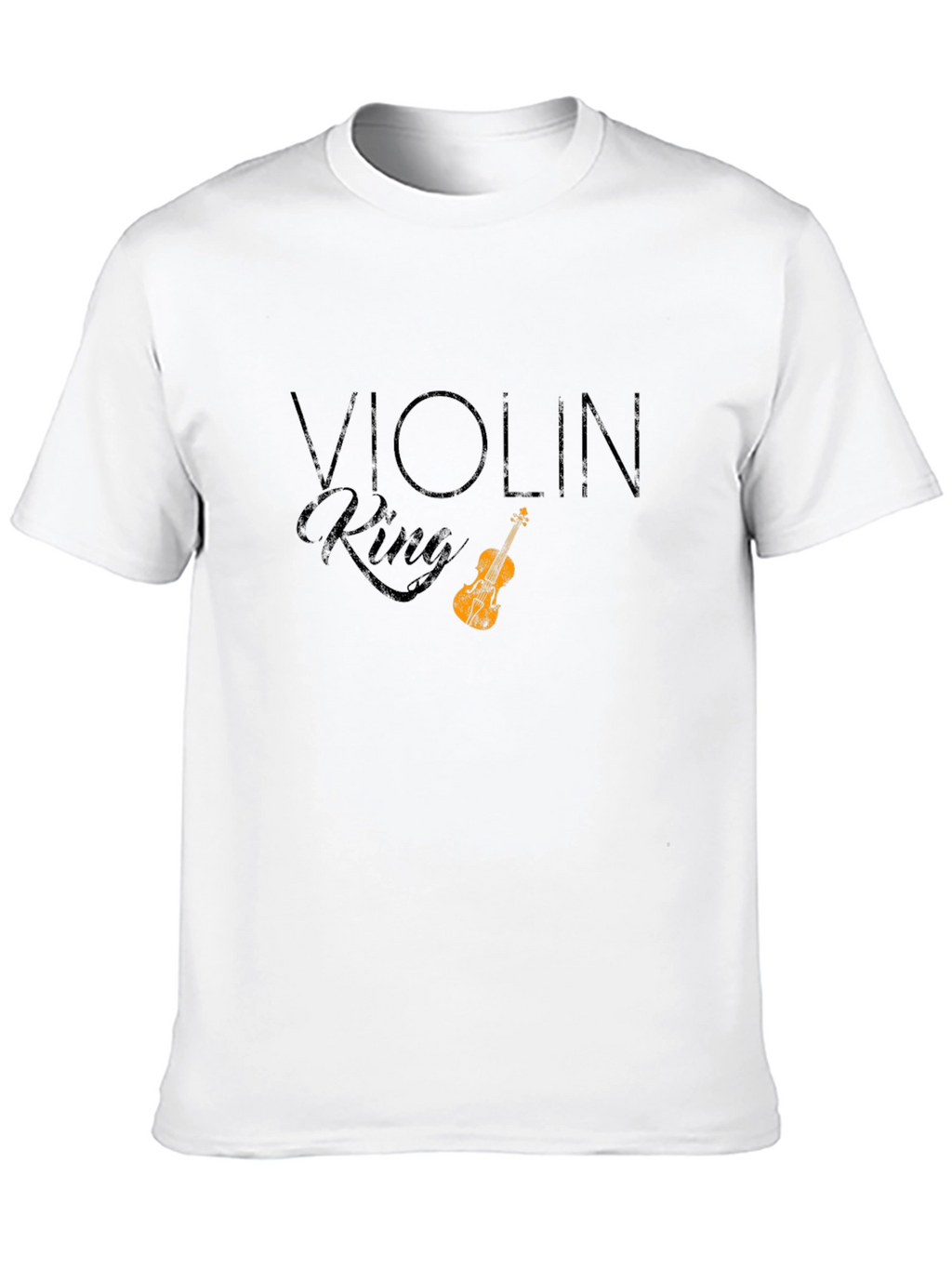 Violin King Graphic T-Shirt - Musicians Tee