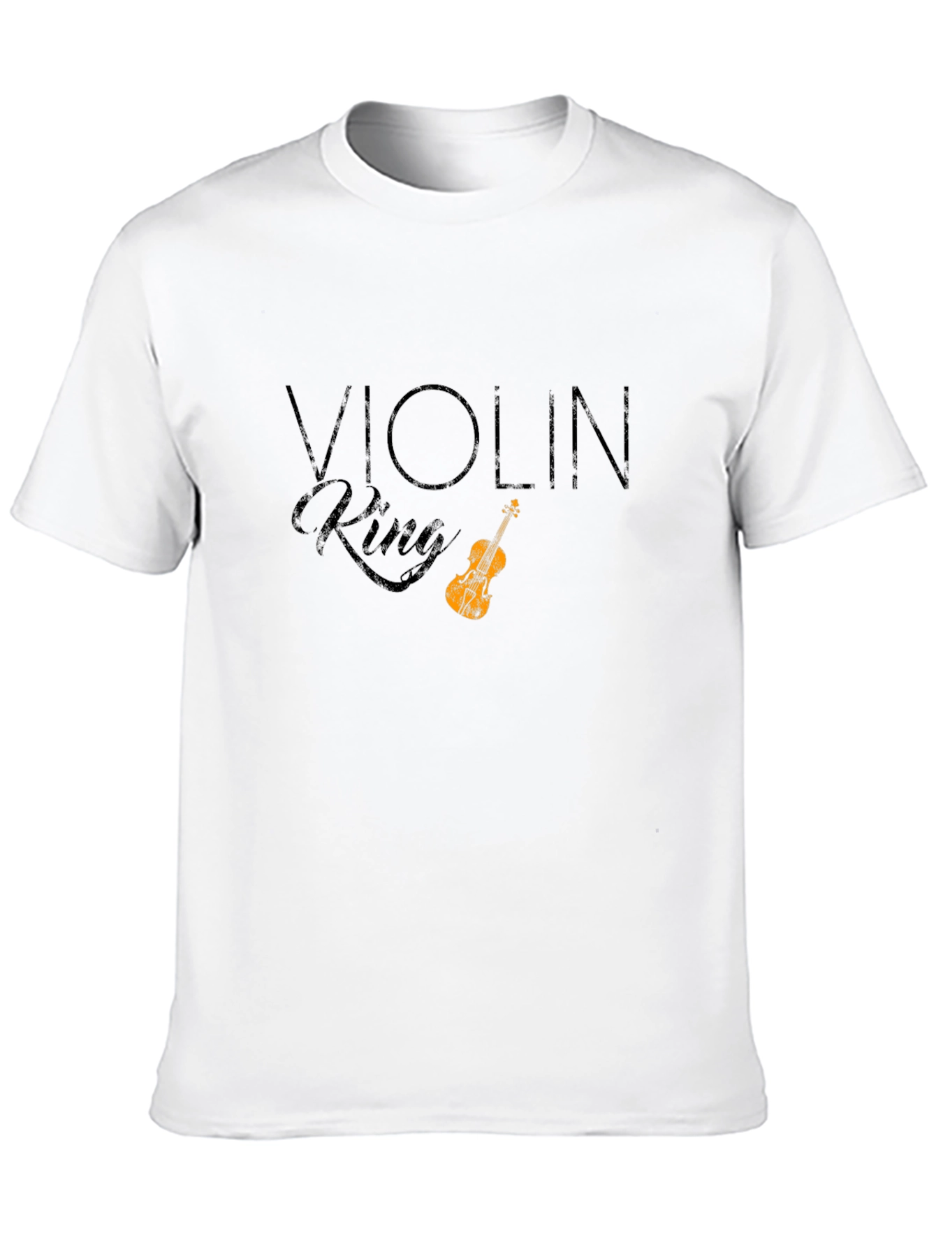Violin King Graphic T-Shirt - Musicians Tee
