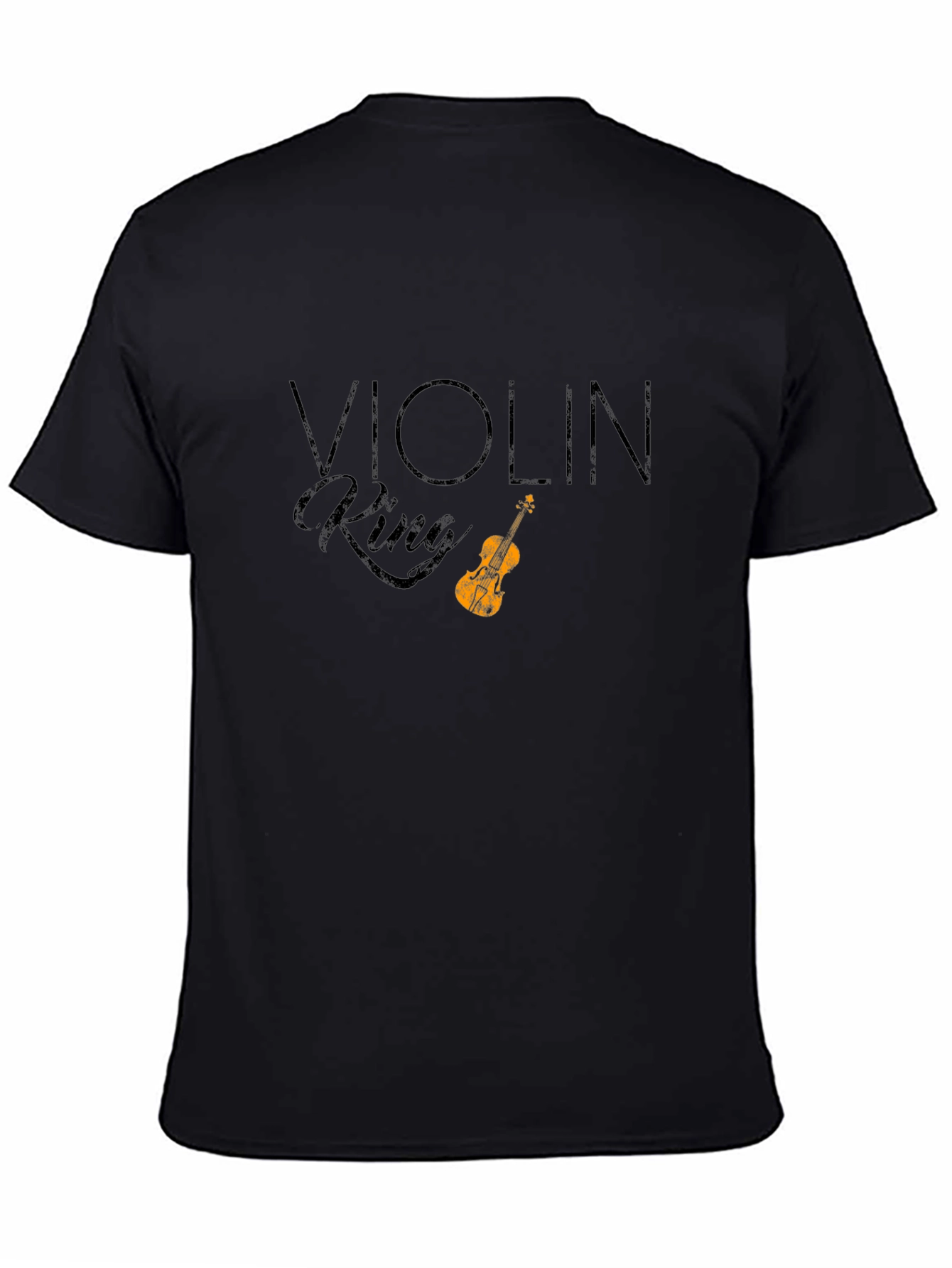 Violin King Graphic T-Shirt - Musicians Tee