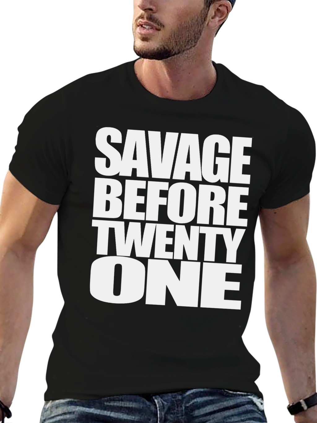 Savage Before Twenty One Graphic Tee