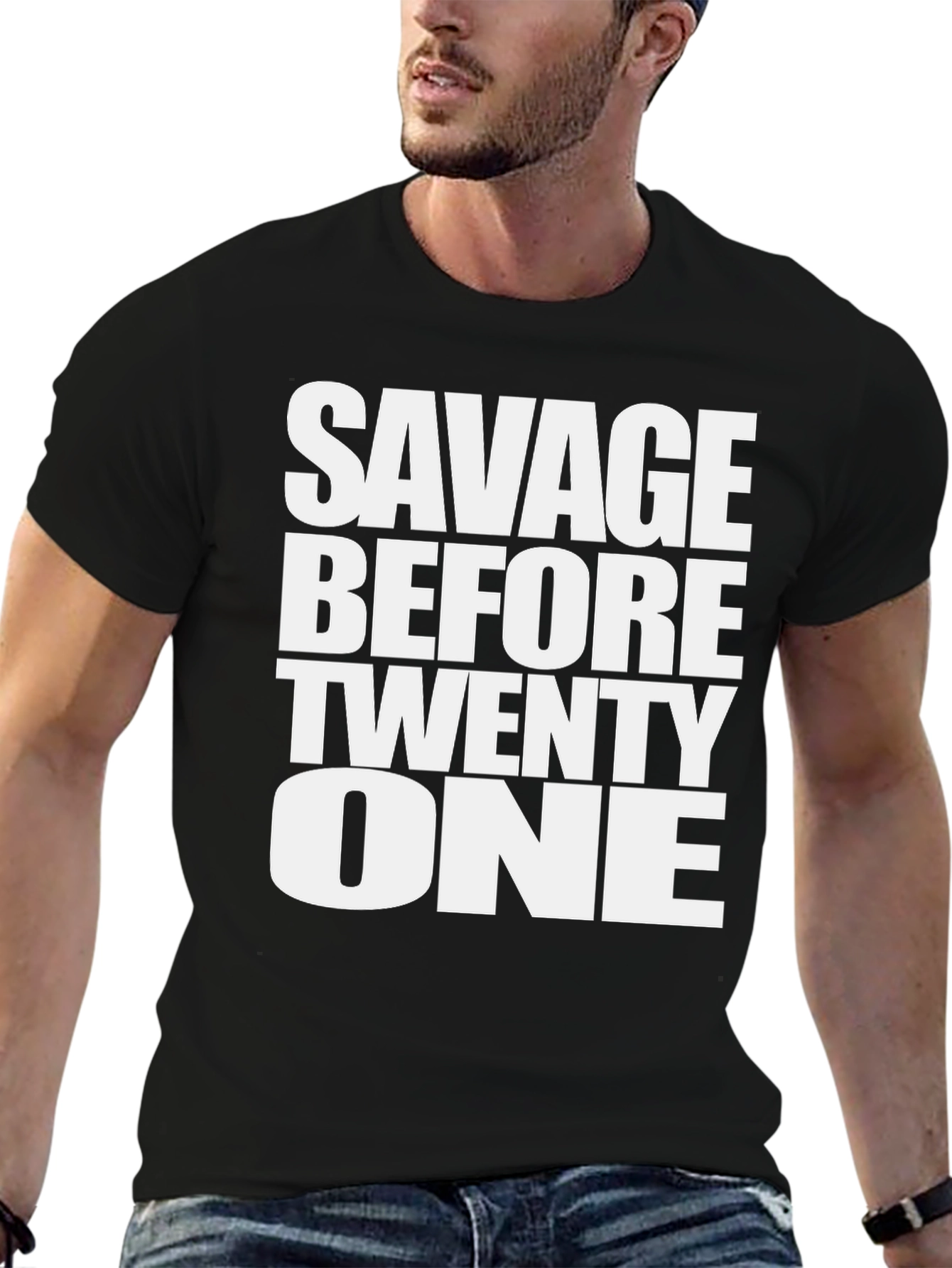 Savage Before Twenty One Graphic Tee