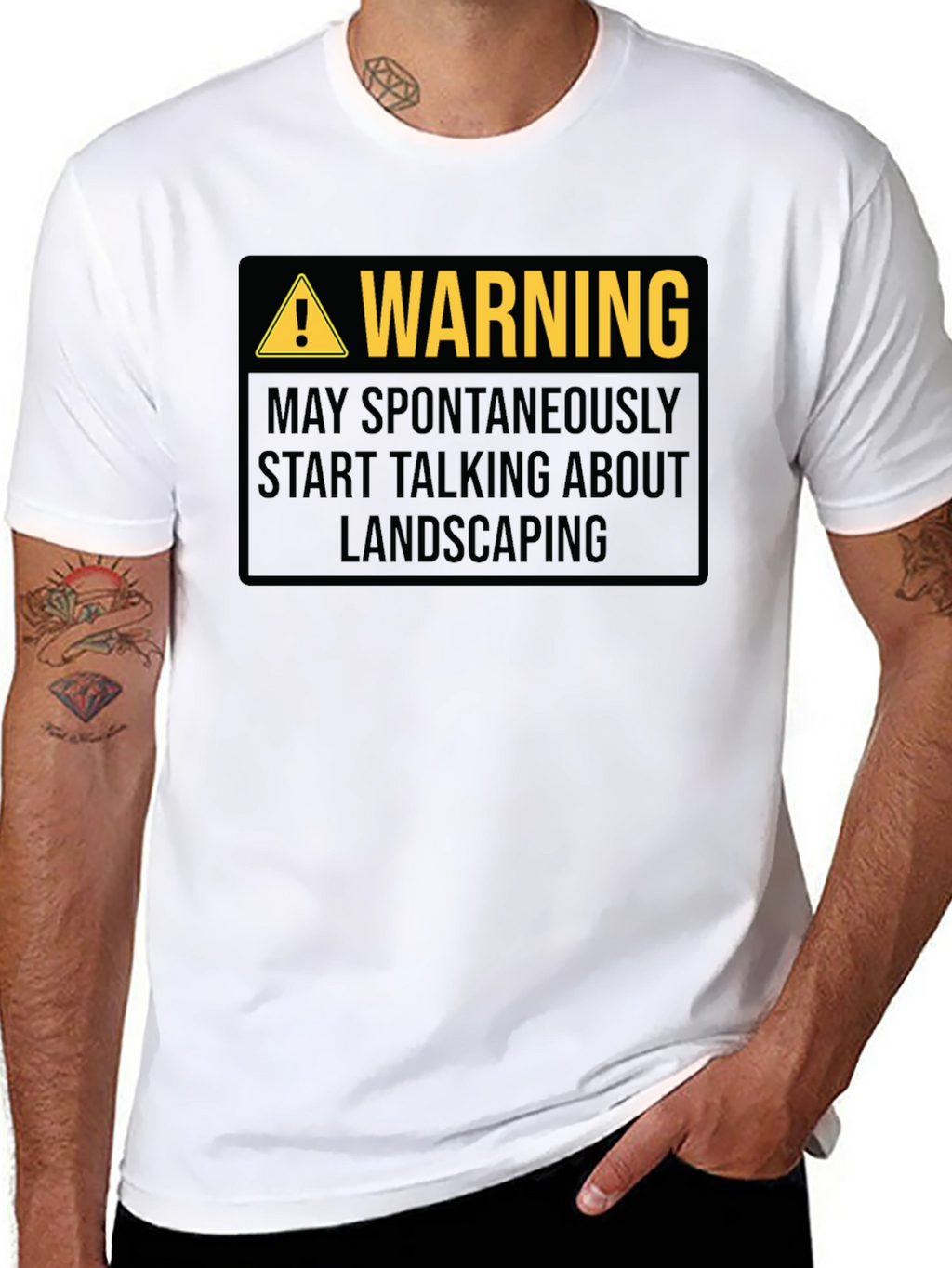 Warning Landscaping T-Shirt