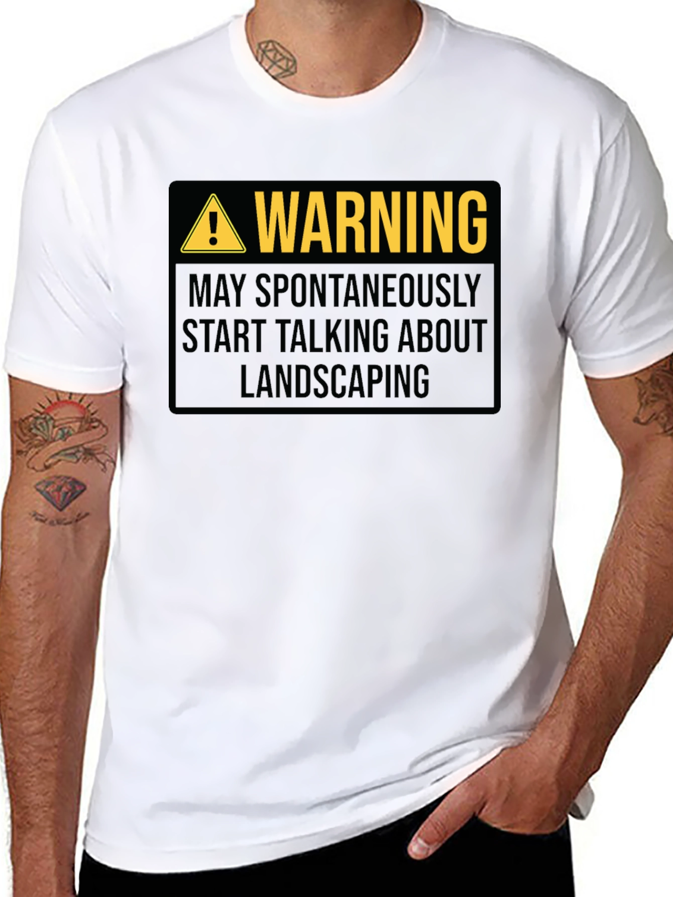 Warning Landscaping T-Shirt